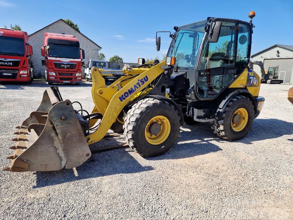 Komatsu WA 70 Cargadoras sobre ruedas