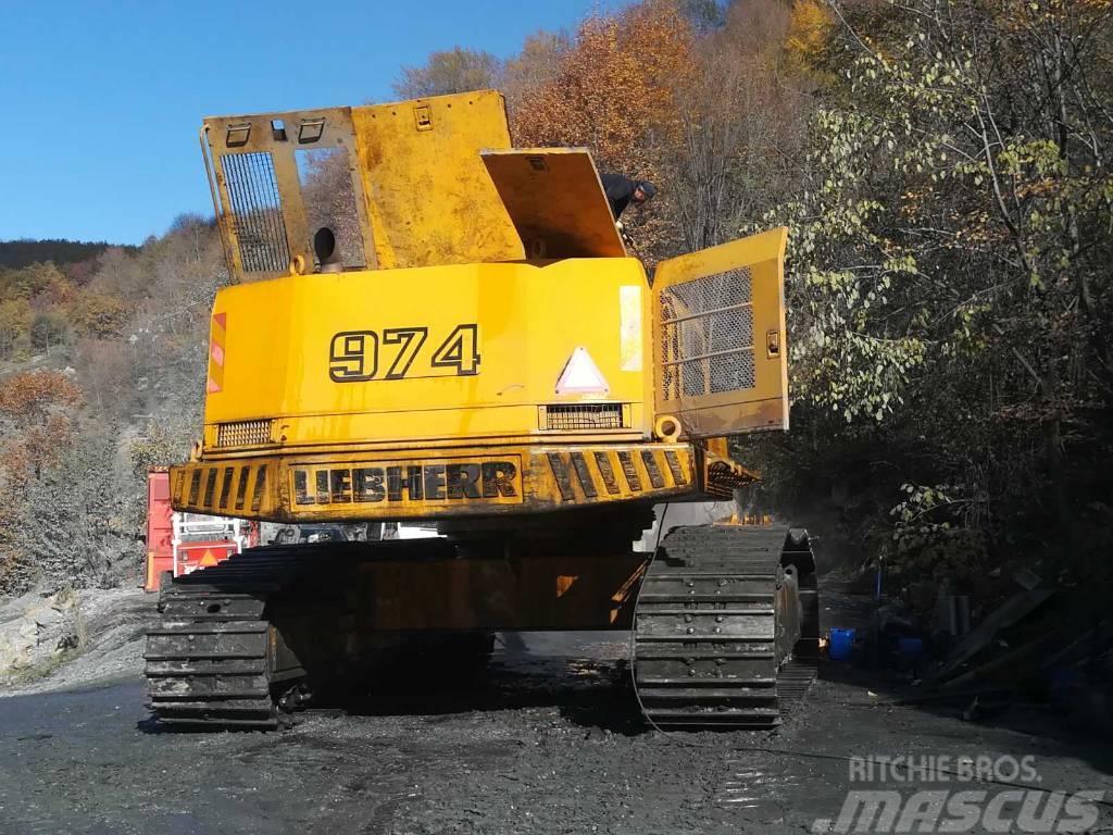 Liebherr 974 Excavadoras sobre orugas