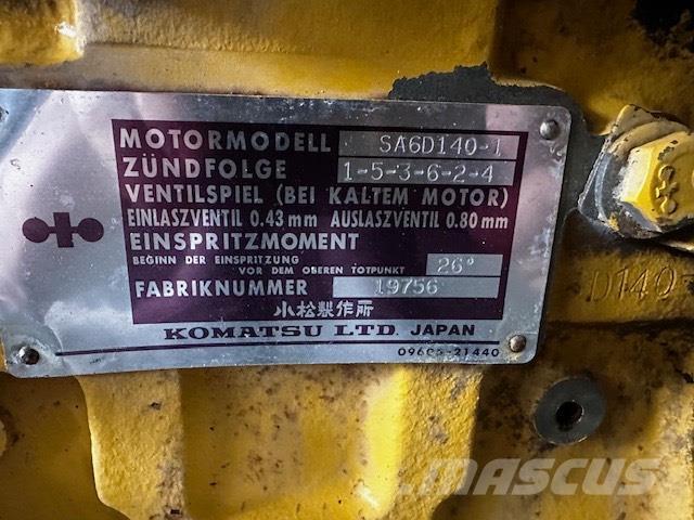 Komatsu SA6D140-1 Motores