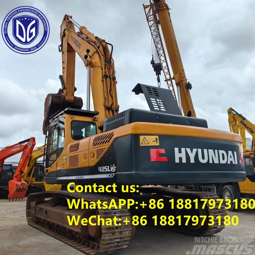 Hyundai R485LVS Excavadoras sobre orugas