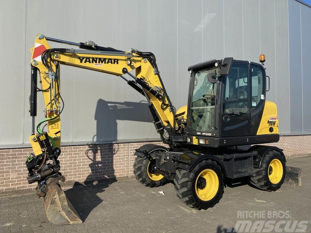 Yanmar B75W Excavadoras de ruedas