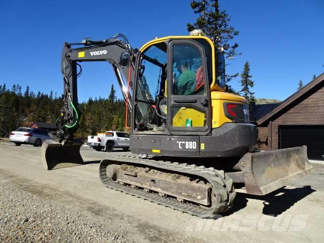 Volvo ECR88D Excavadoras 7t - 12t