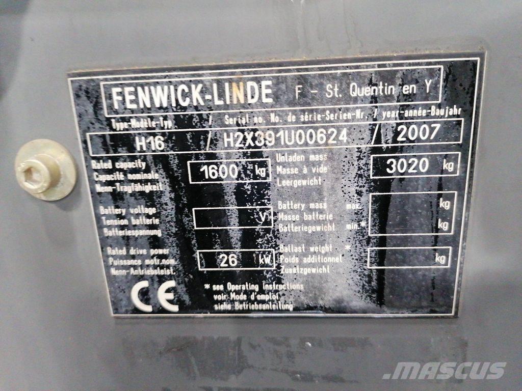 Linde H16D Camiones diesel