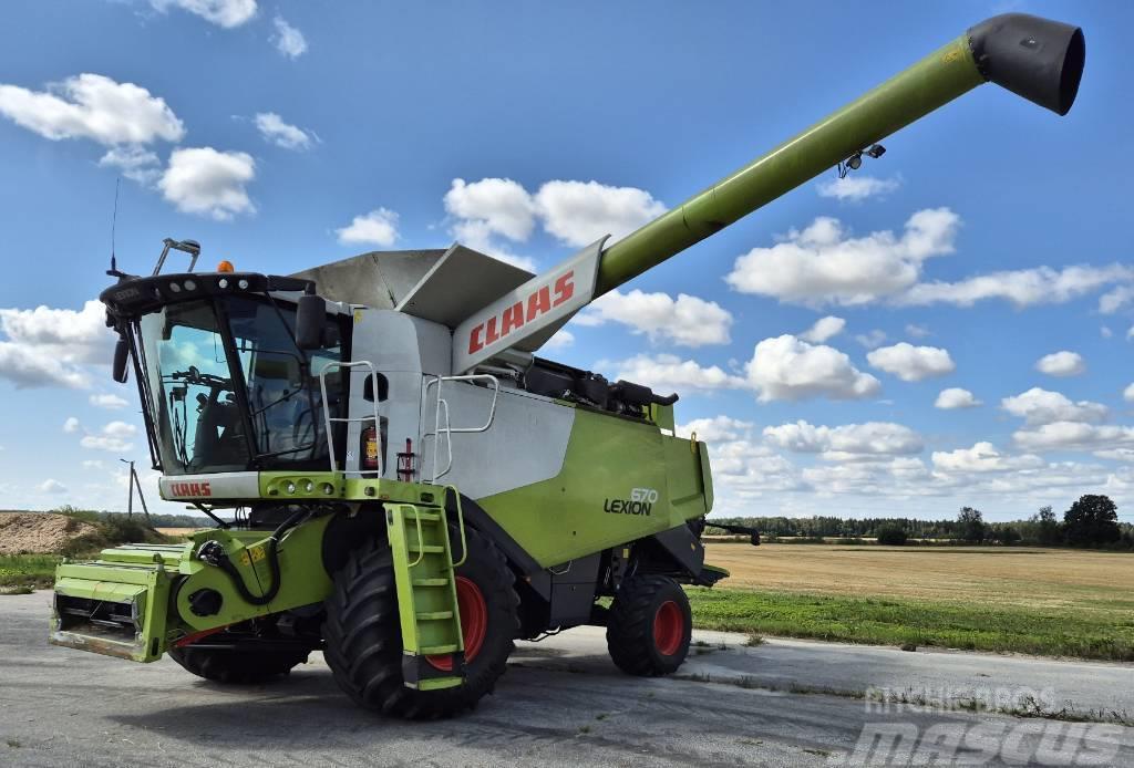 CLAAS Lexion 670 Cosechadoras combinadas