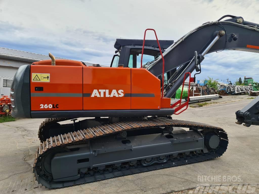 Atlas 260 LC Excavadoras sobre orugas