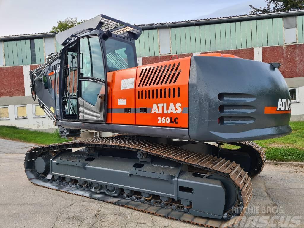 Atlas 260 LC Excavadoras sobre orugas