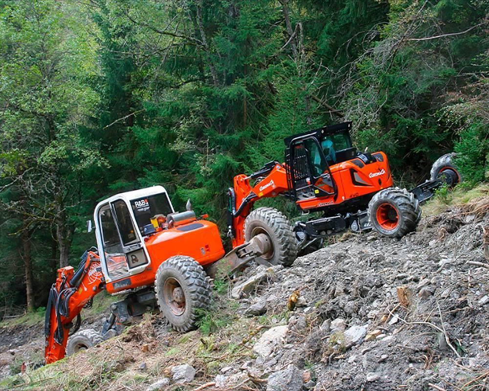 Euromach R1055 Forester Excavadoras anfibio