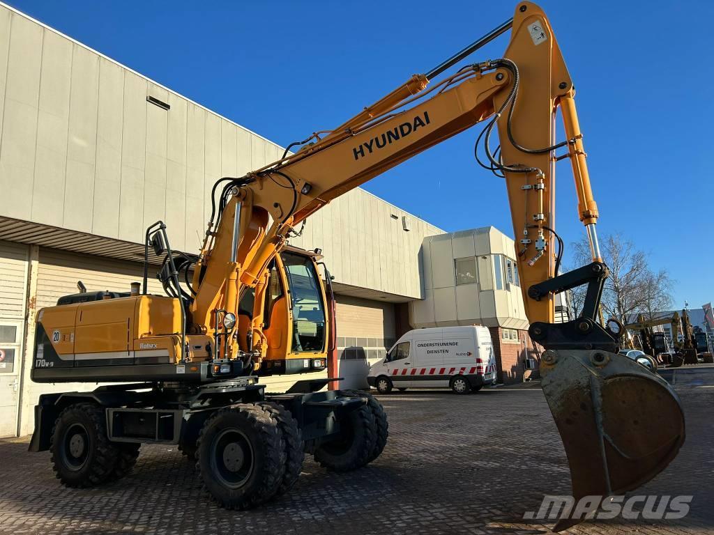 Hyundai 170W9 Excavadoras de ruedas