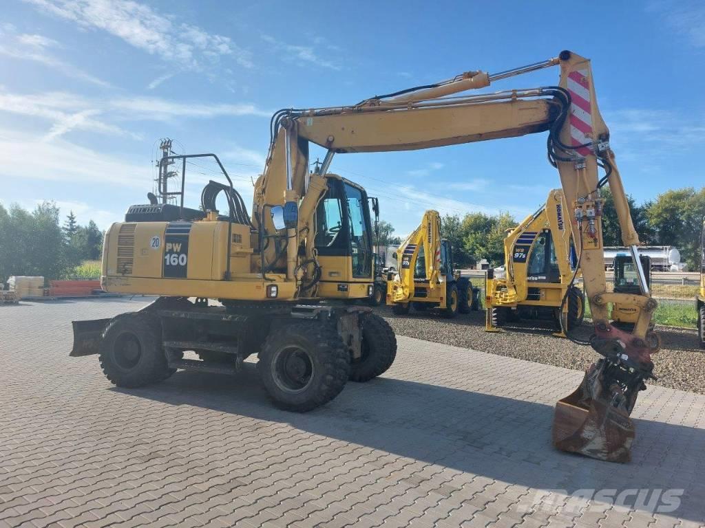 Komatsu PW160-8 Excavadoras de ruedas