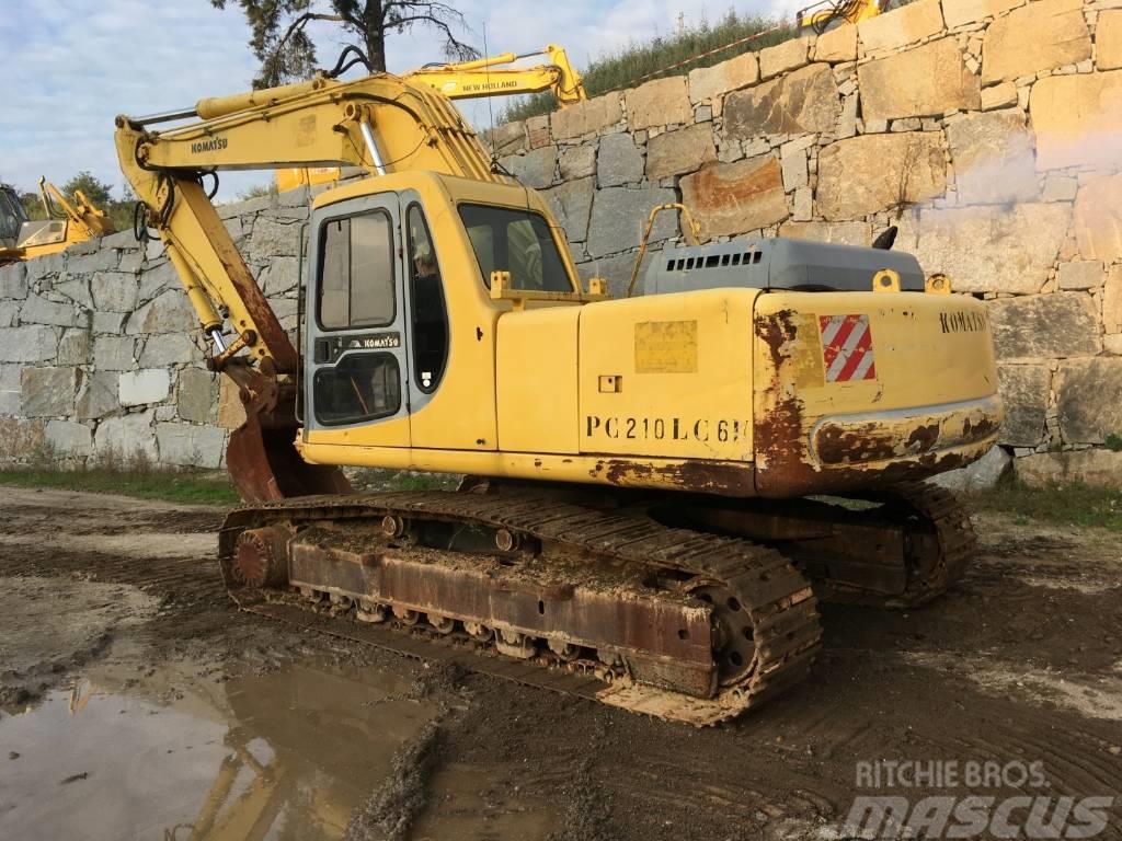 Komatsu PC210LC-6K Excavadoras sobre orugas