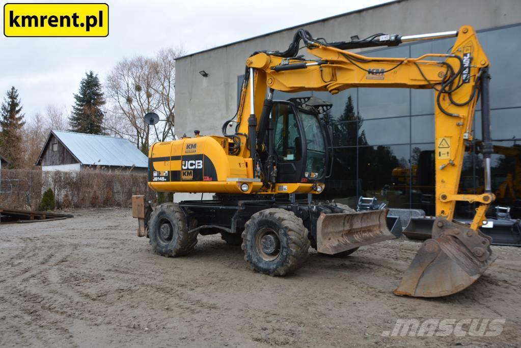 JCB JS 145 Excavadoras de ruedas