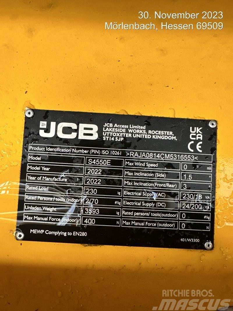 JCB S4550E Plataformas tijera