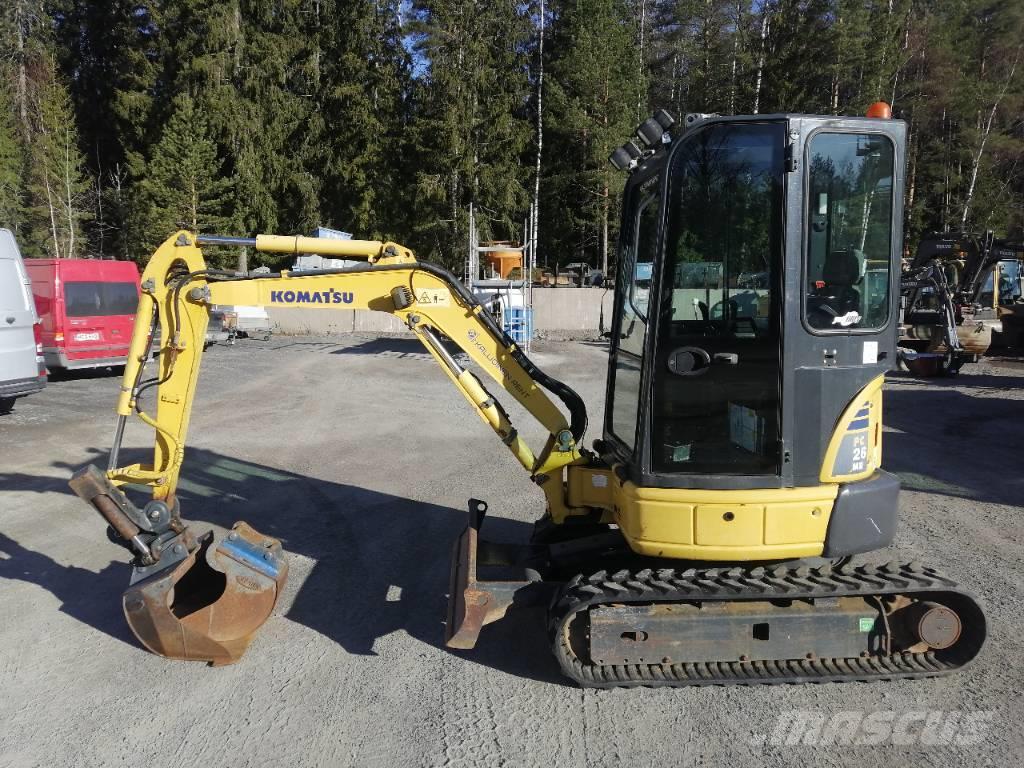 Komatsu PC26MR-3 Miniexcavadoras