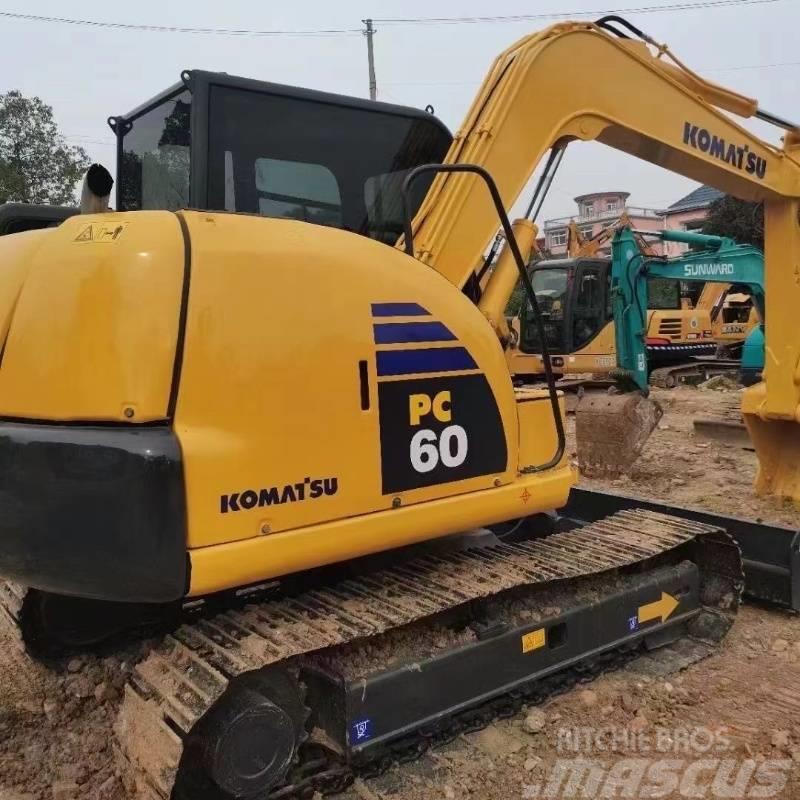 Komatsu PC 60 Excavadoras sobre orugas