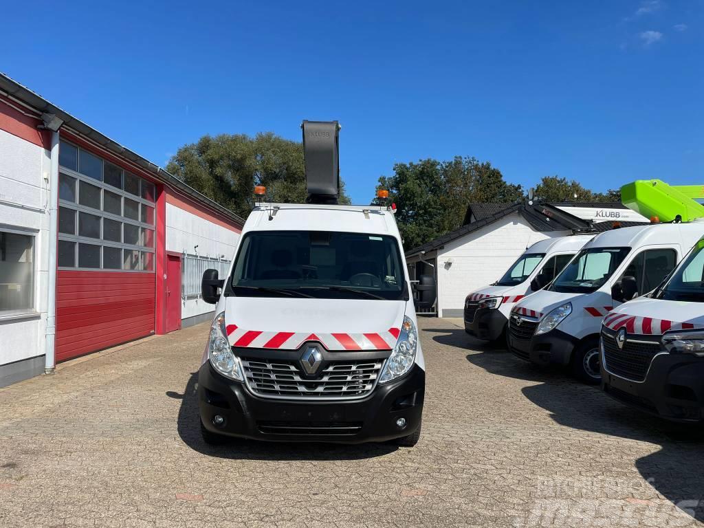 Renault Master Hubarbeitsbühne KLUBB K26 Korb 200kg EURO 6 Plataformas sobre camión