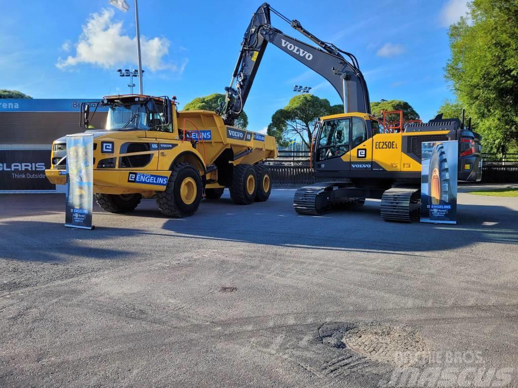 Volvo EC250EL, UTHYRES Excavadoras sobre orugas