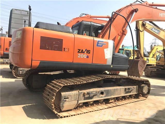 Hitachi zx200 Excavadoras sobre orugas