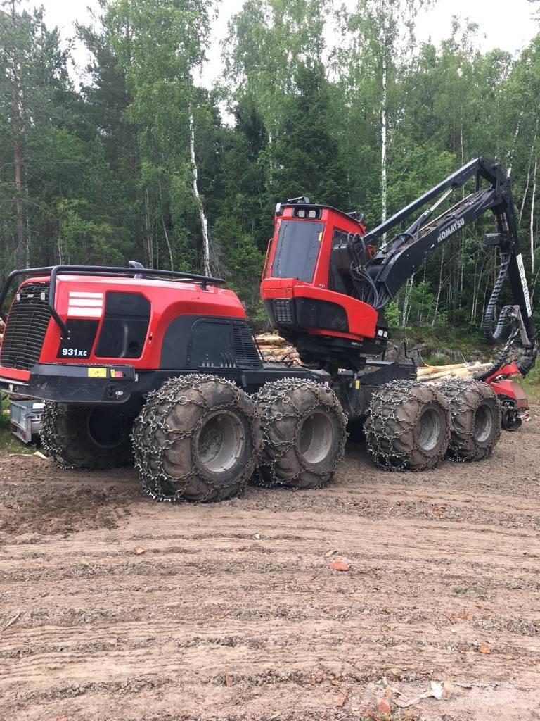 Komatsu 931 XC Cosechadoras