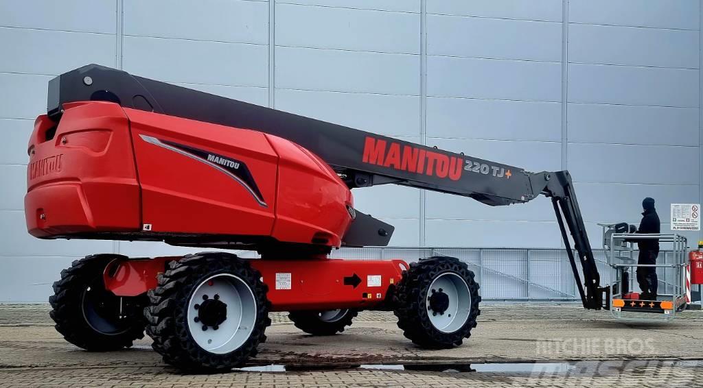 Manitou 220TJ + Plataformas con brazo de elevación telescópico