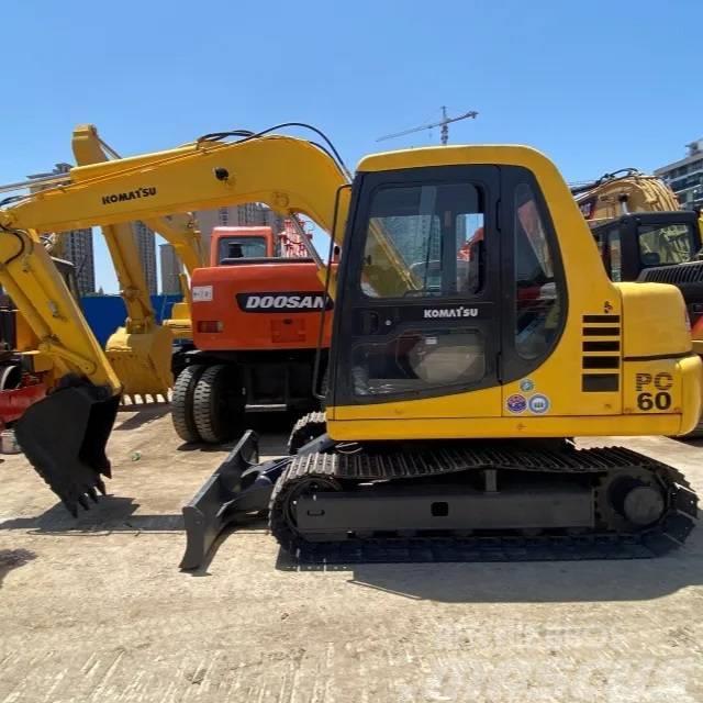 Komatsu PC60-7 Excavadoras sobre orugas