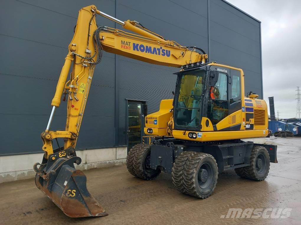 Komatsu PW160-11E0 Excavadoras de ruedas