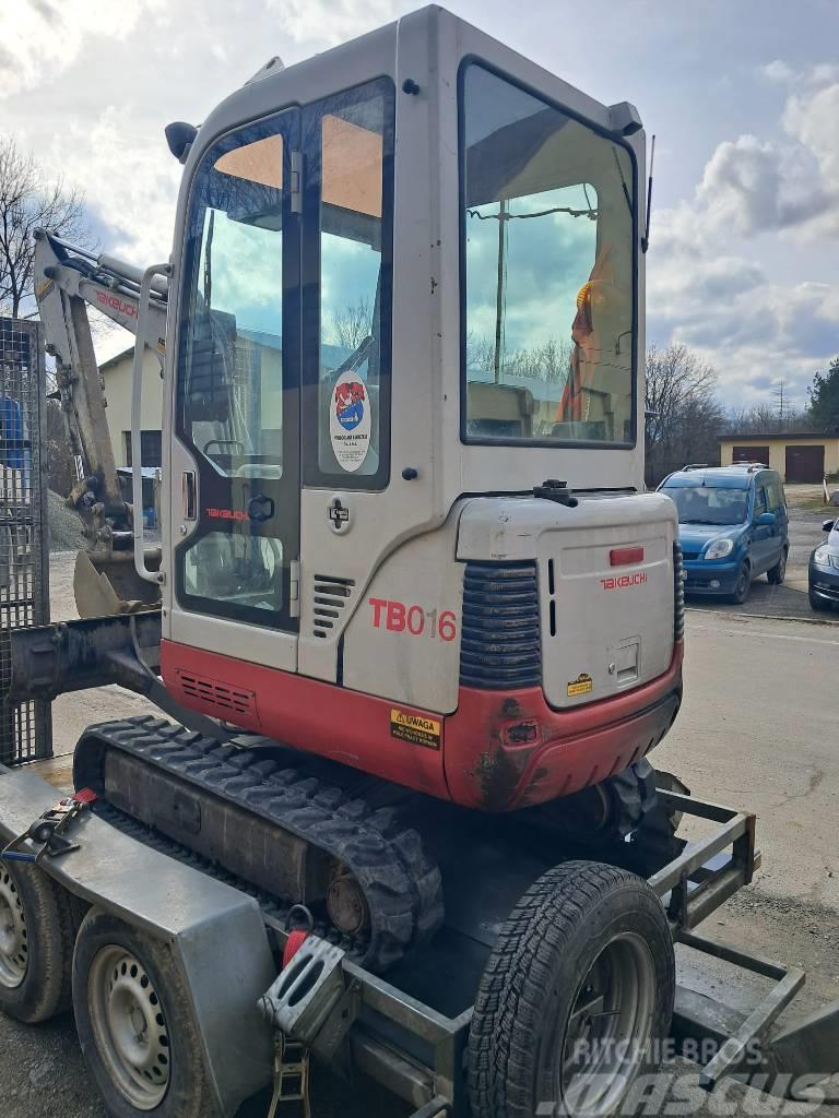 Takeuchi TB016 Miniexcavadoras