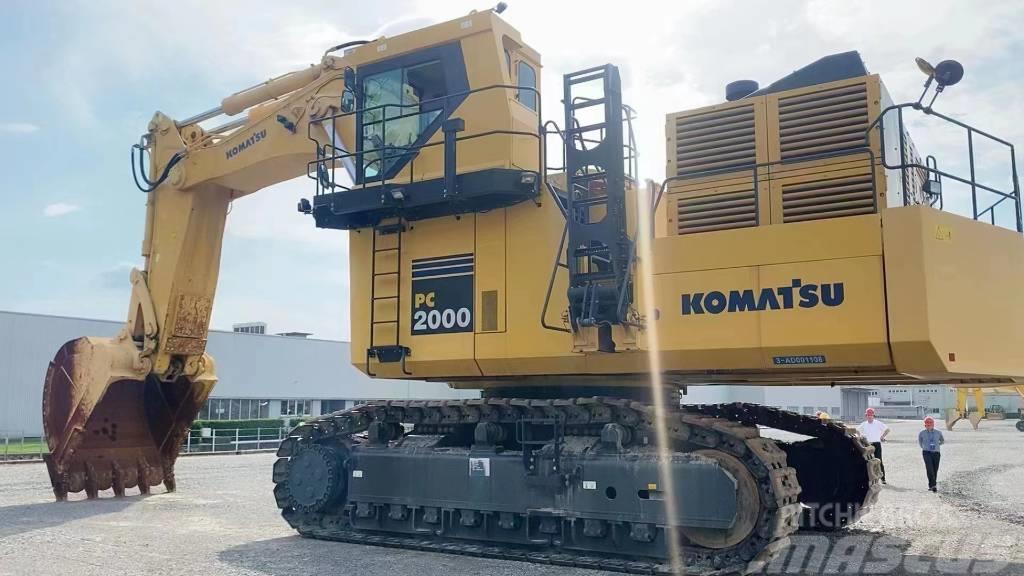 Komatsu PC 2000 Excavadoras sobre orugas