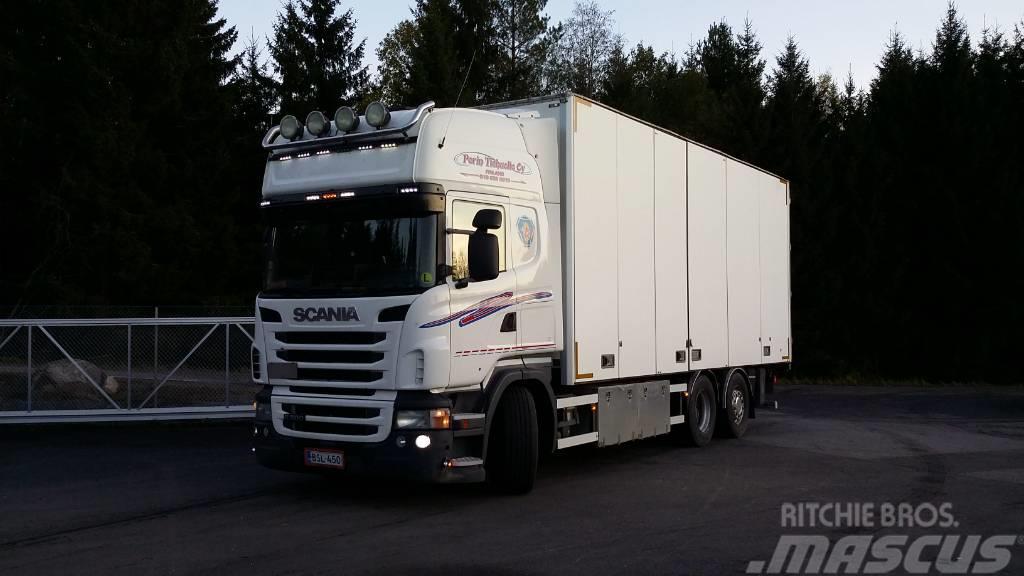 Scania R500 6x2 Camiones con caja de remolque