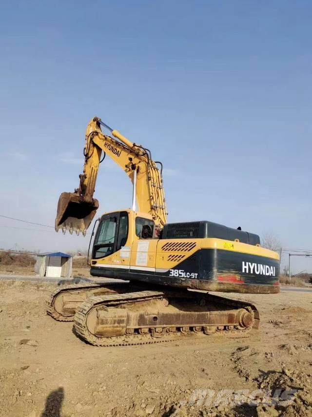 Hyundai R385 Excavadoras sobre orugas