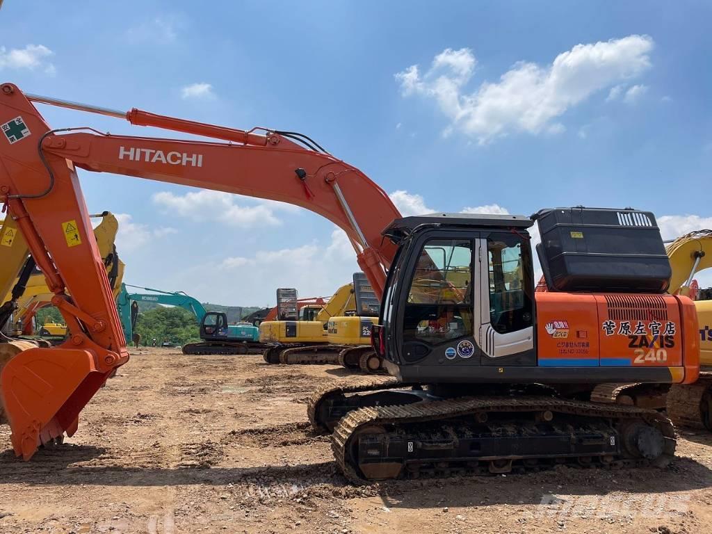 Hitachi ZX 240 Excavadoras sobre orugas