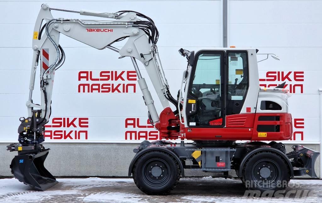 Takeuchi TB395W Excavadoras de ruedas