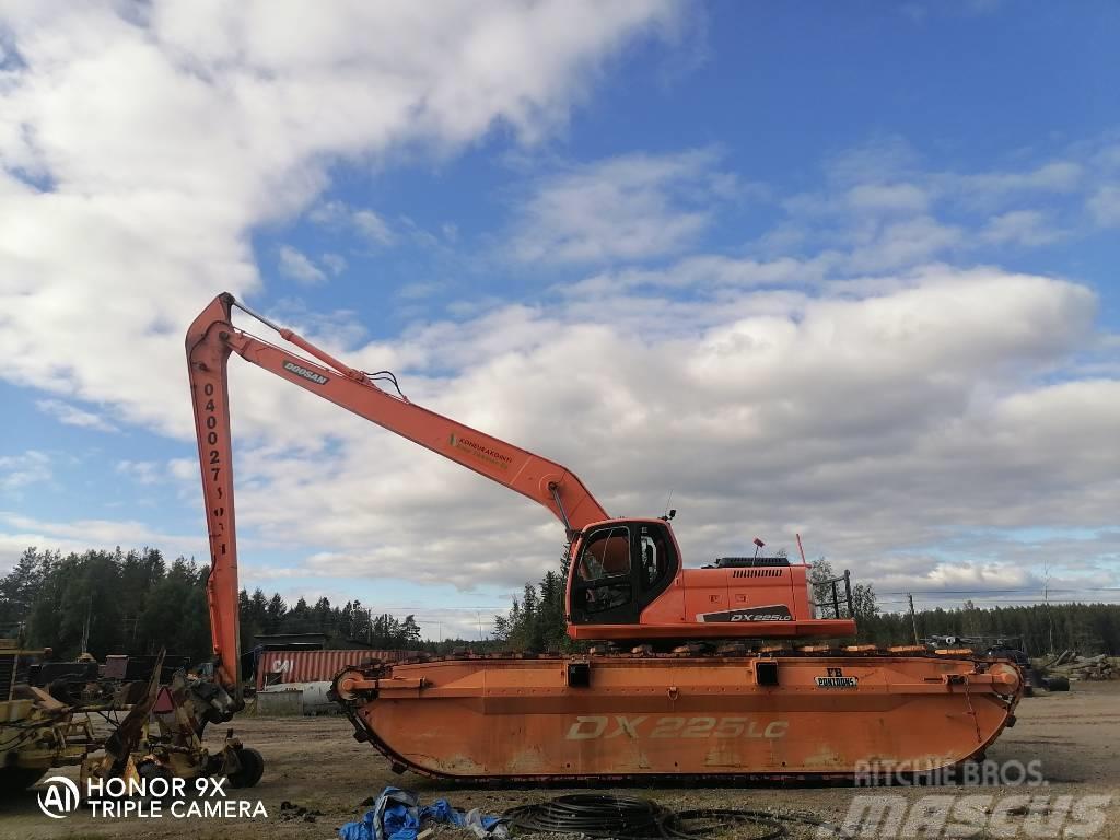 Doosan 225 Amfibio Excavadoras anfibio