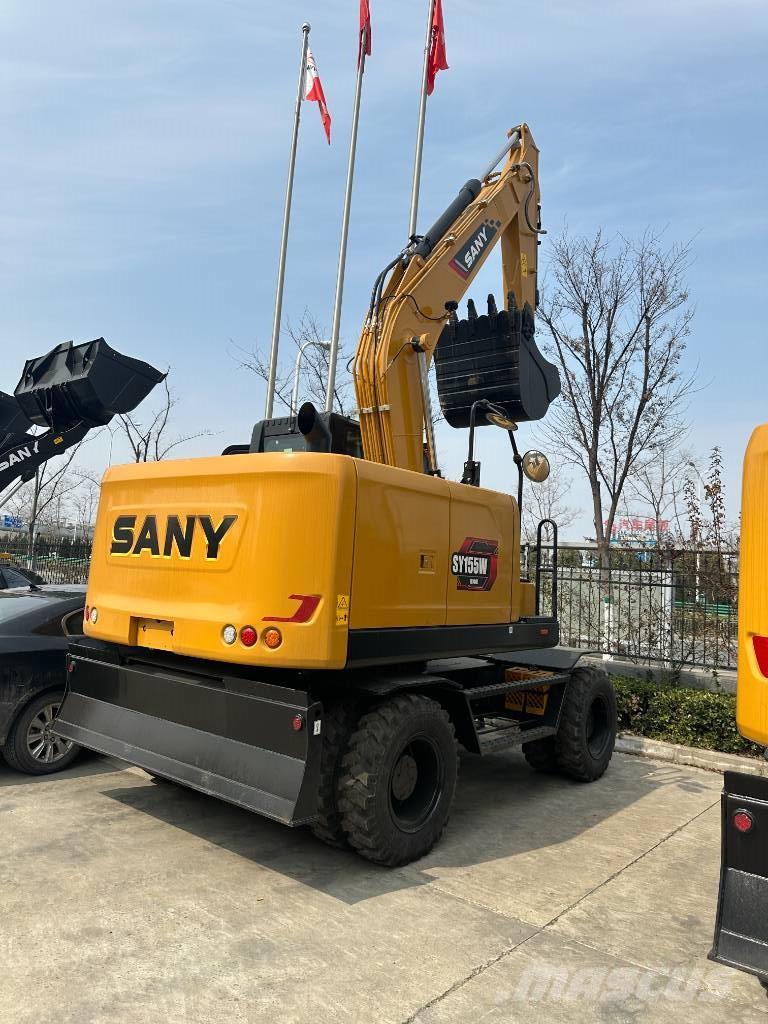 Sany SY155W Excavadoras de ruedas