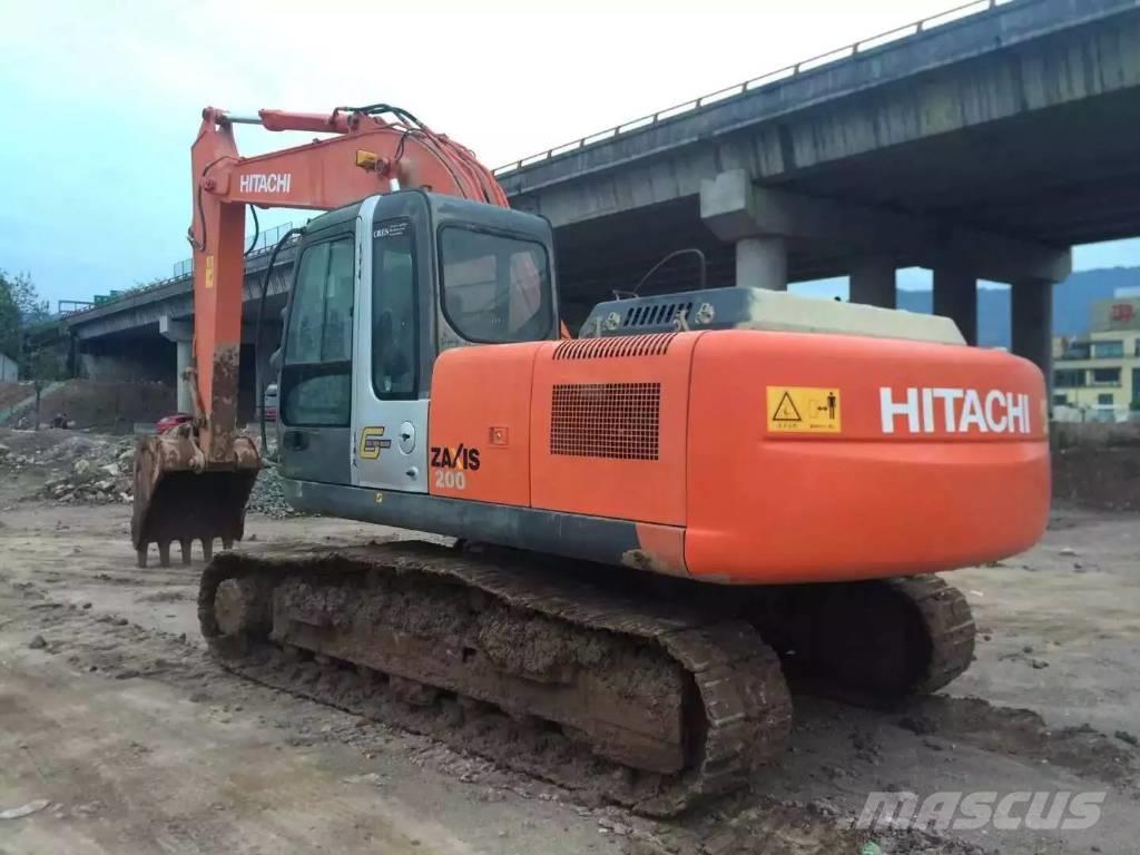 Hitachi zx200 Excavadoras sobre orugas