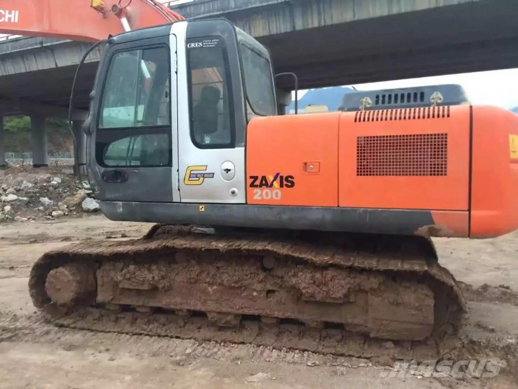 Hitachi zx200 Excavadoras sobre orugas