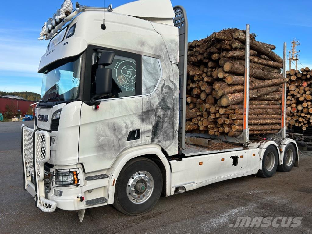 Scania R 650 Transportes de madera