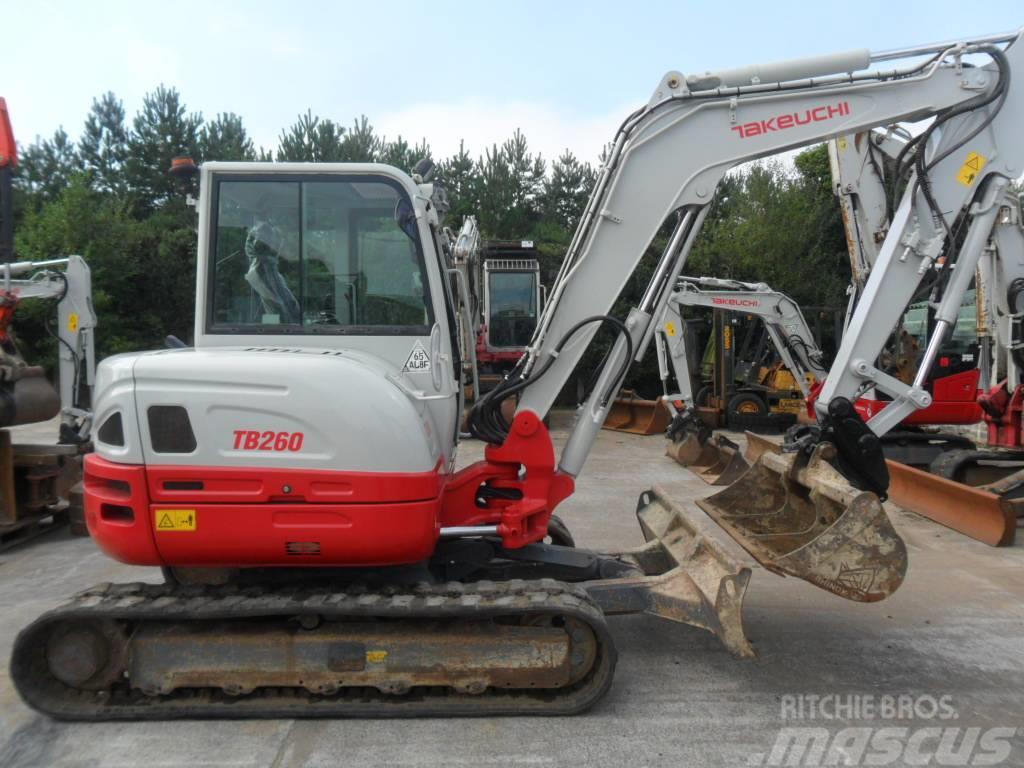 Takeuchi TB260 Miniexcavadoras