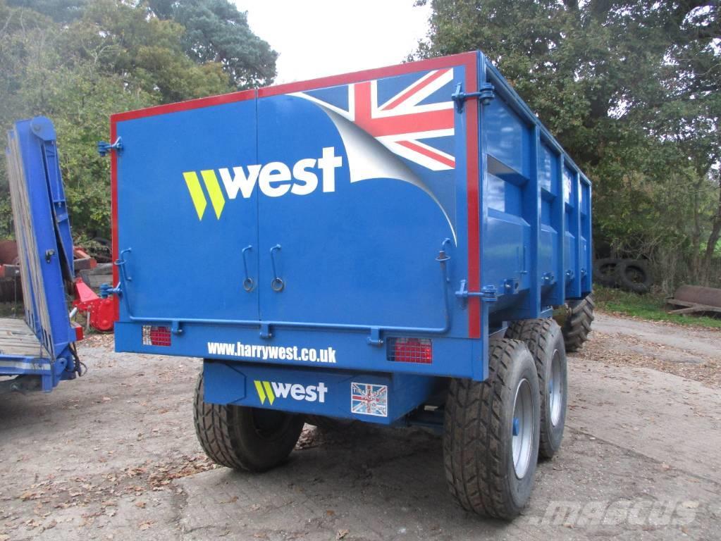  West 10T Remolques con caja de volteo