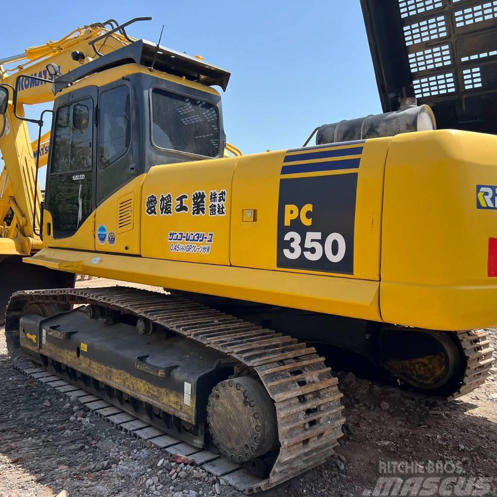 Komatsu 350 Excavadoras sobre orugas