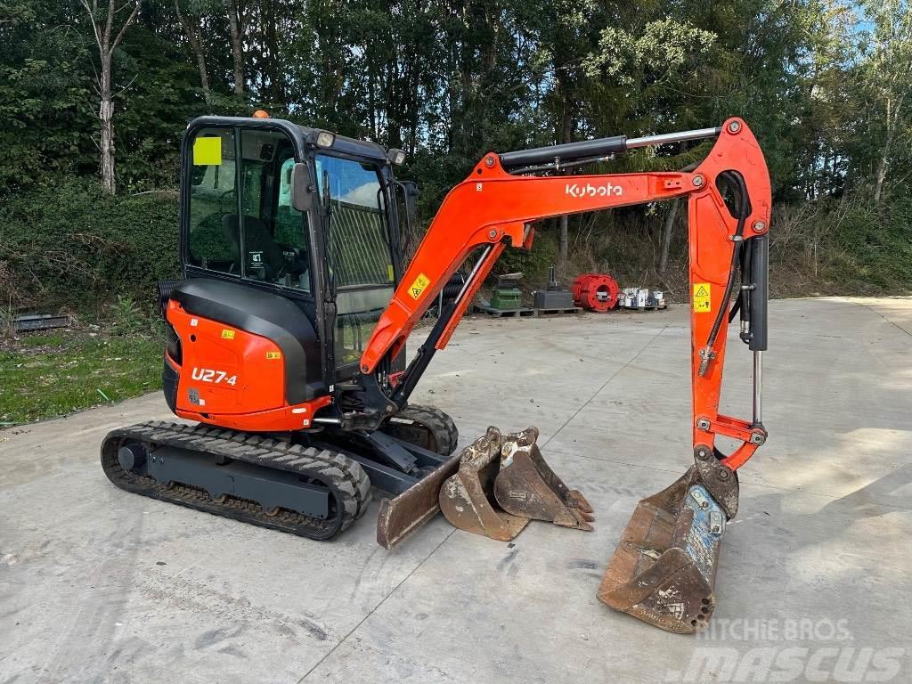 Kubota U 27 Miniexcavadoras