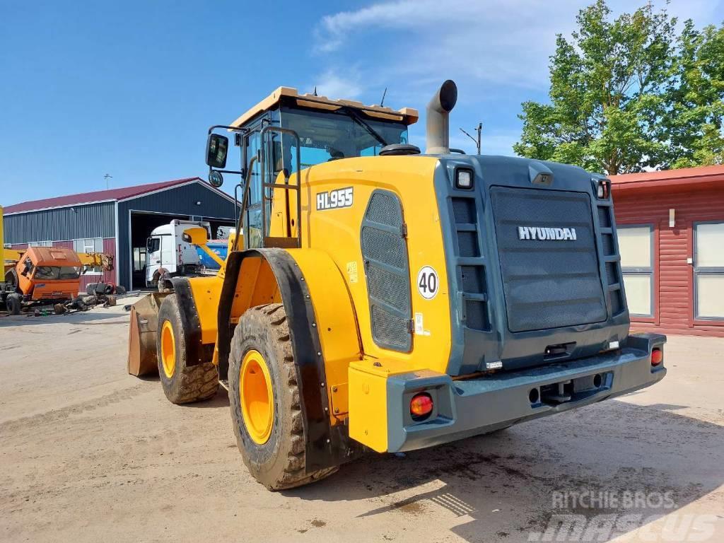 Hyundai HL 955 Cargadoras sobre ruedas