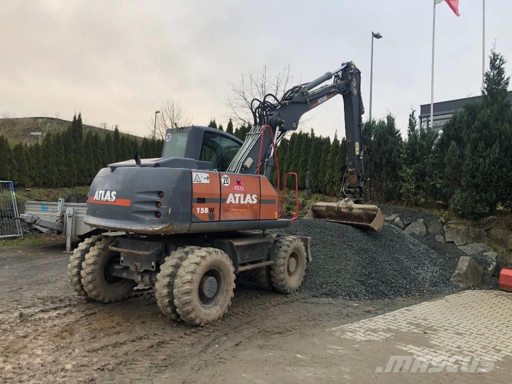 Atlas 150 W Excavadoras de ruedas