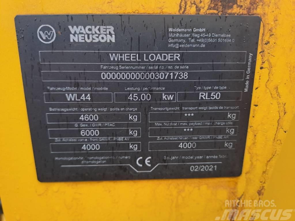 Wacker Neuson WL44 Cargadoras sobre ruedas