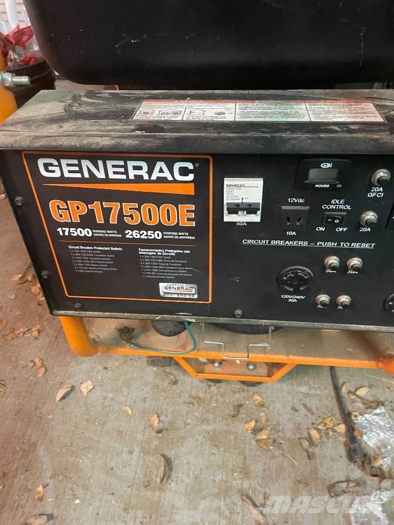 Generac GP17500E Limpiadores de moqueta