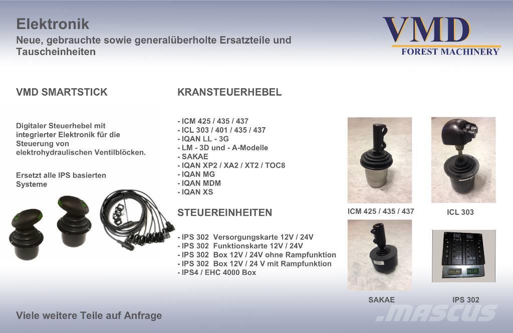  Elektronik Kransteuerhebeln, Steuereinheiten Componentes electrónicos