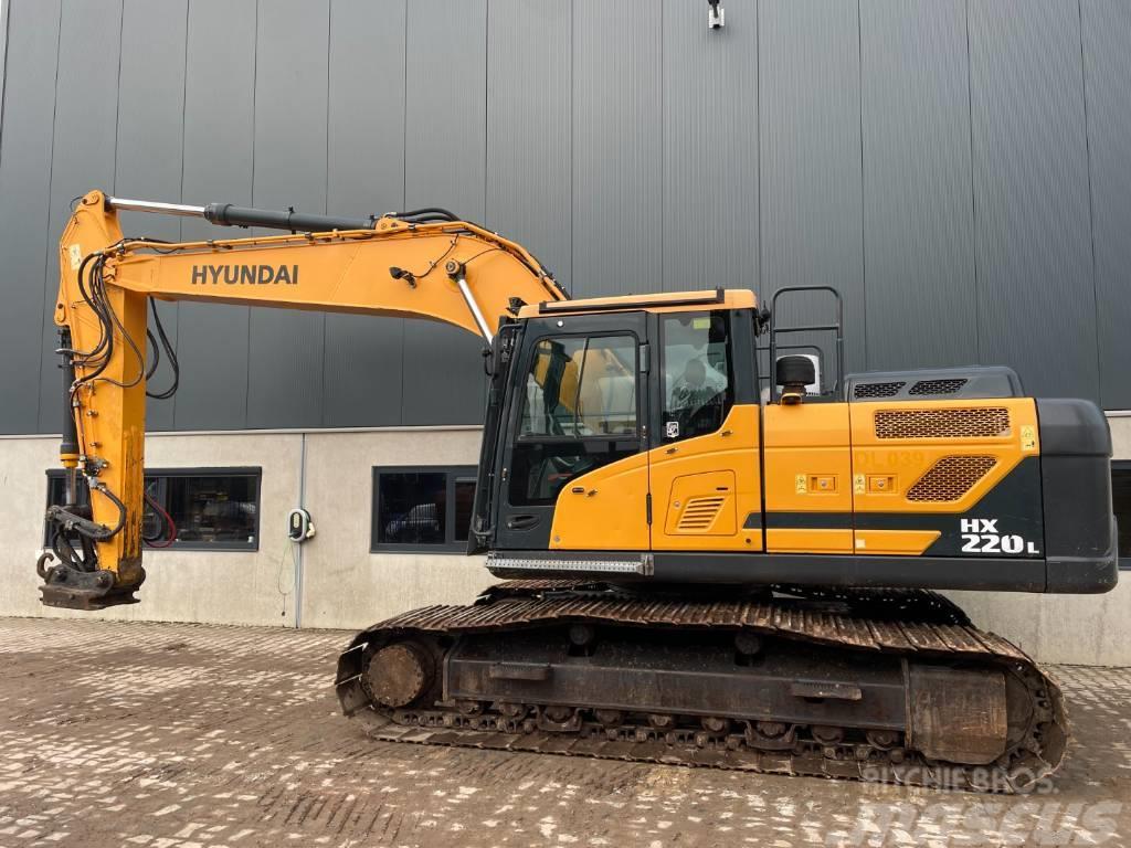 Hyundai HX220L Excavadoras sobre orugas