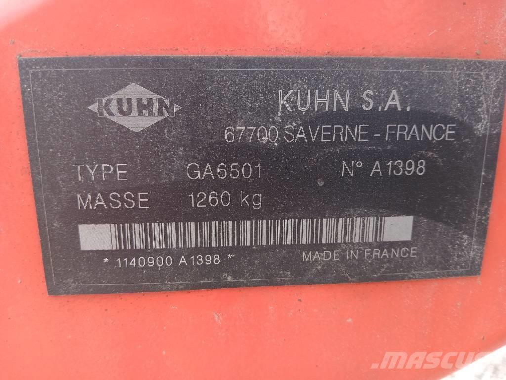 Kuhn GA 6501 Segadoras hileradoras