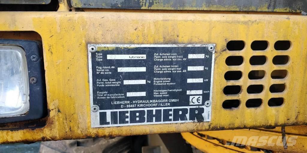 Liebherr A924 Excavadoras de ruedas