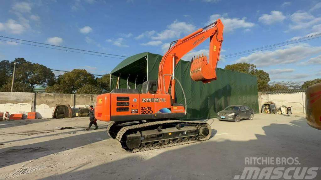 Hitachi ZX 200 Excavadoras sobre orugas