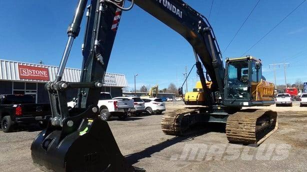 Hyundai 350 Excavadoras sobre orugas